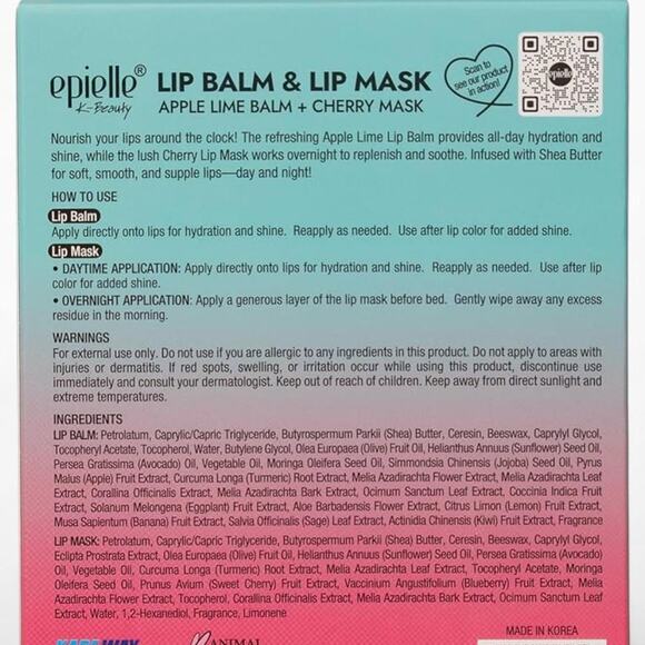 K-Beauty Lip Bundle (Lip Balm & Mask + Dual Lip Tint & Oil) - Picture 5 of 8